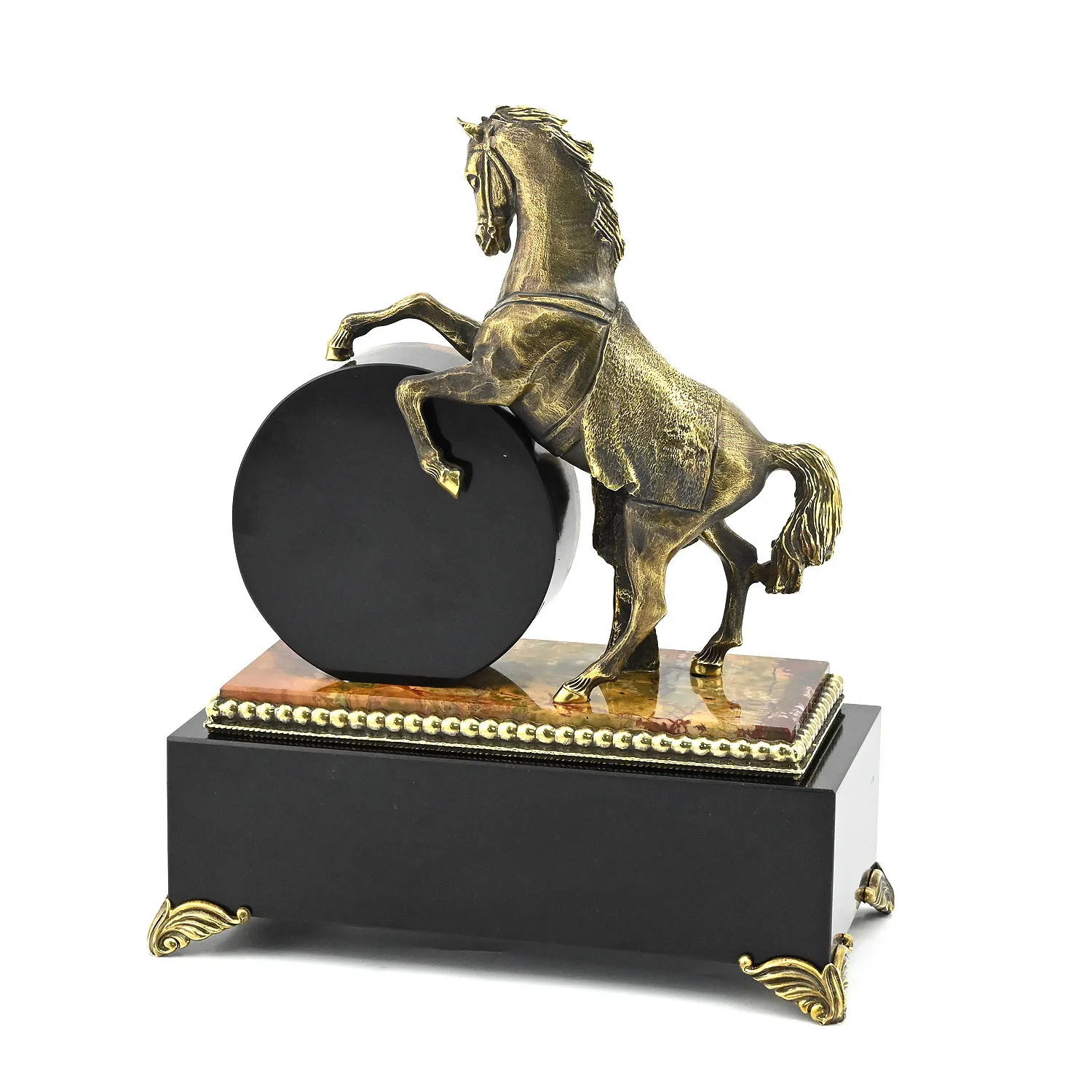 Часы Конь с шкатулкой